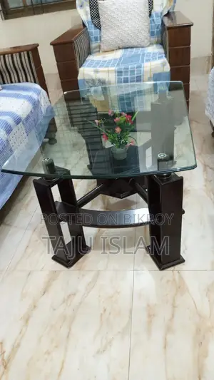 Double Sofa Set and Tea Table for Sale.