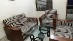 Double Sofa Set and Tea Table for Sale.