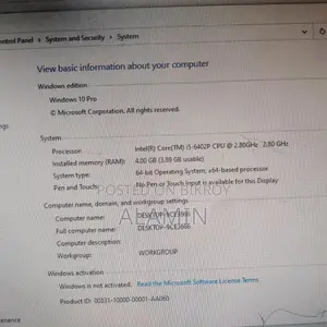 Desktop Computer Dell 4GB Intel Core I5 HDD 1T
