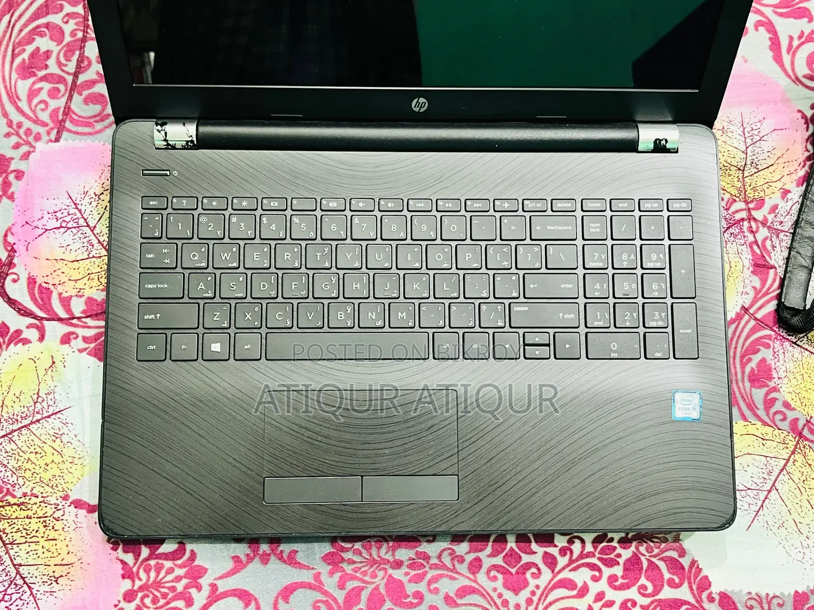 ল্যাপটপ HP 15 ৮GB Intel Core I3 HDD ৫১২GB