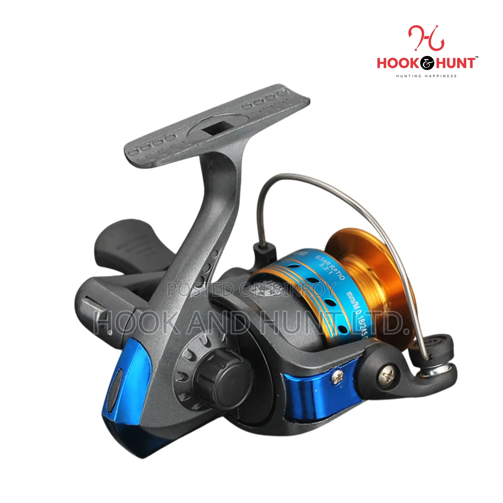 CK200 Mini Spinning Reel 170g 3BB 5.2:1 Gear