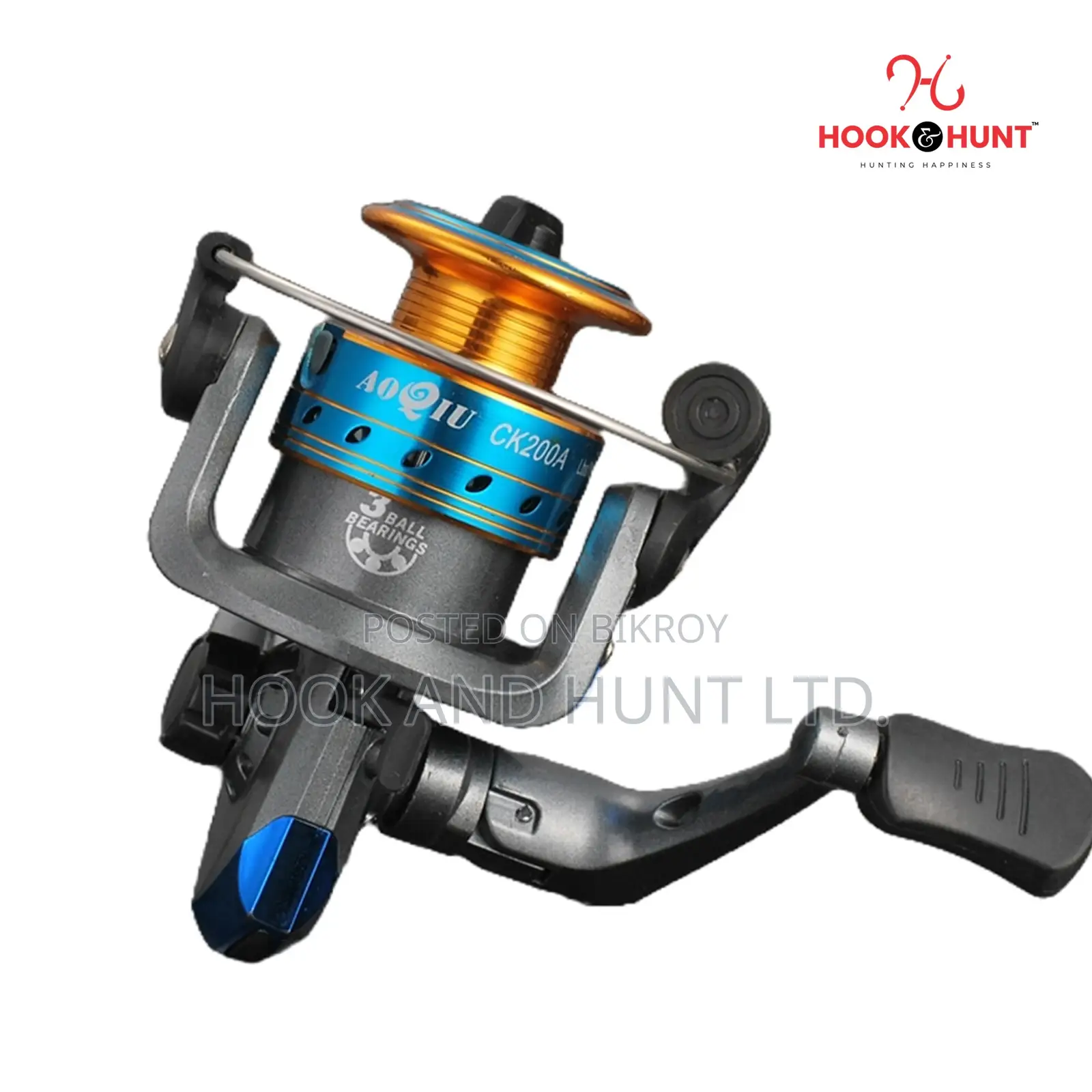 CK200 Mini Spinning Reel 170g 3BB 5.2:1 Gear