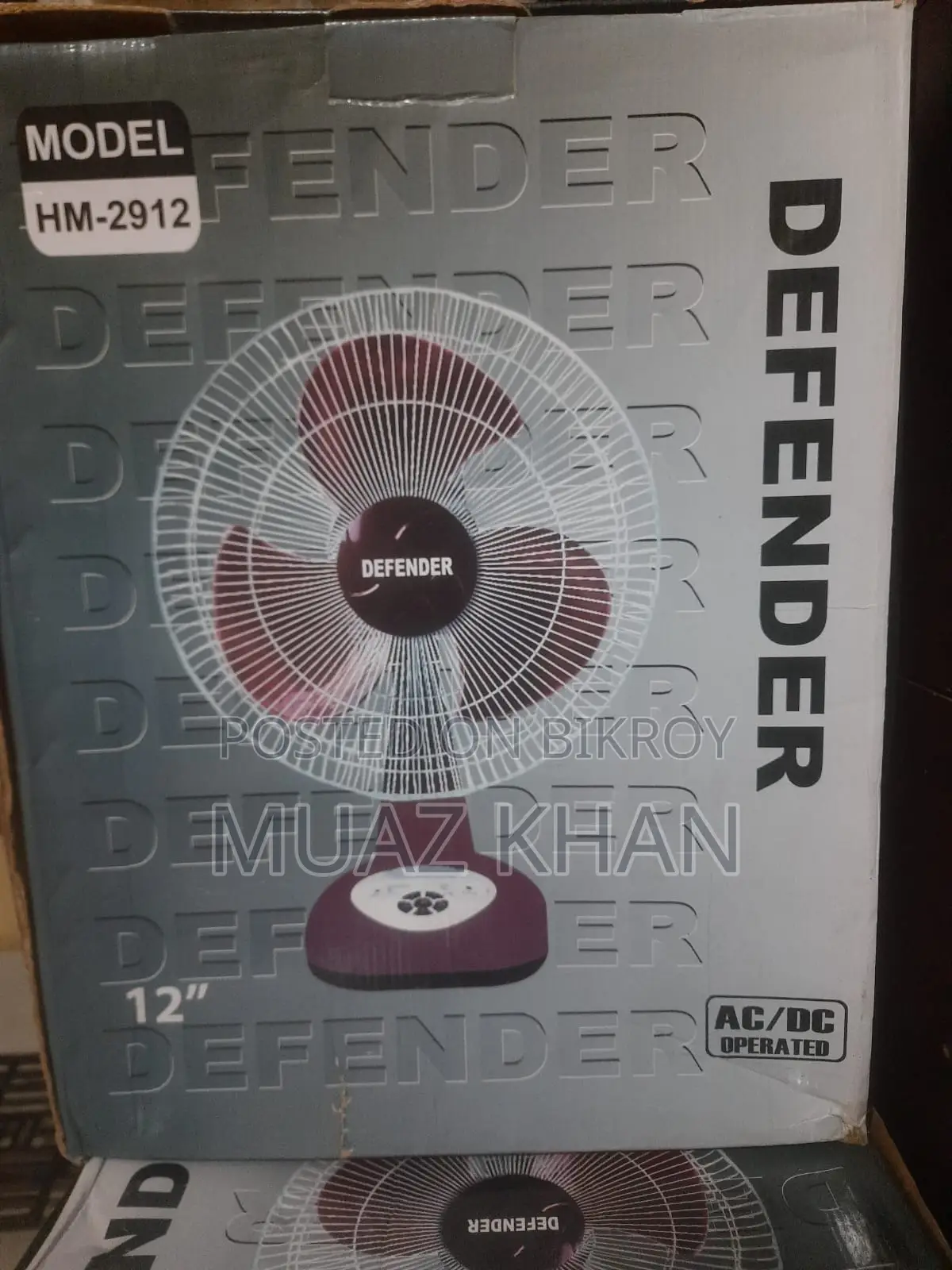 Defender Fan Brand New Original (Intact)
