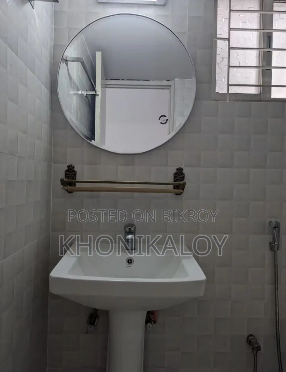 1 AC Bed Full-Furnished Studio Apartment for Rent in Banasree, Rampura