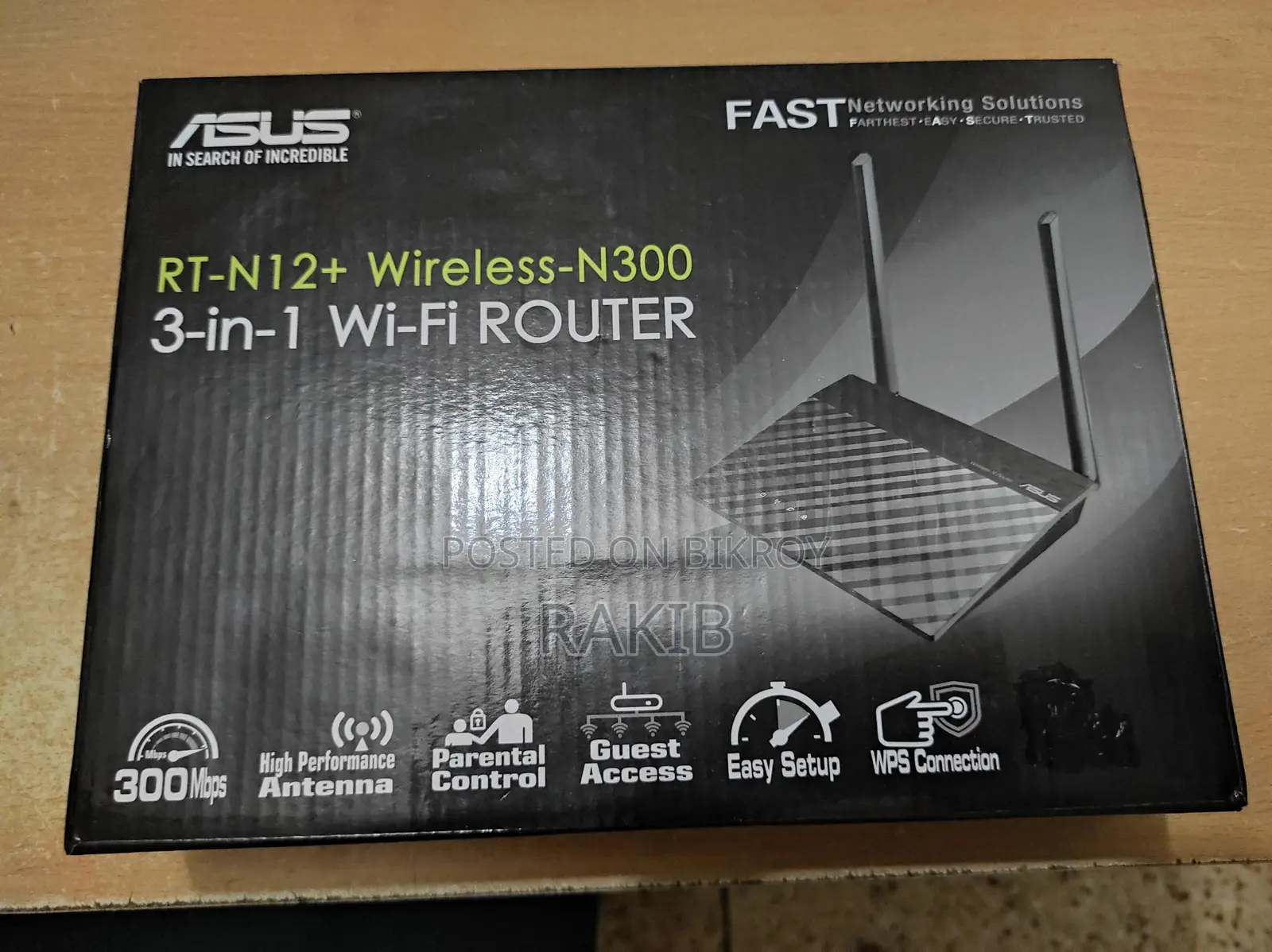 Asus RT N12+ N300 Router