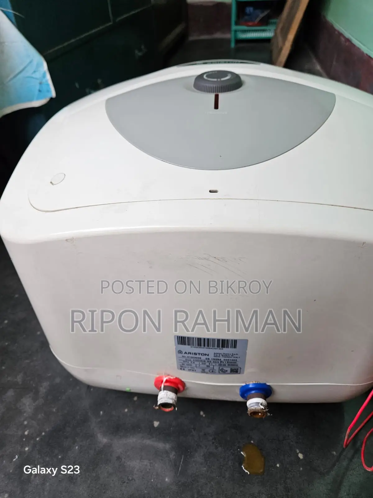 Ariston Water Heater 30L