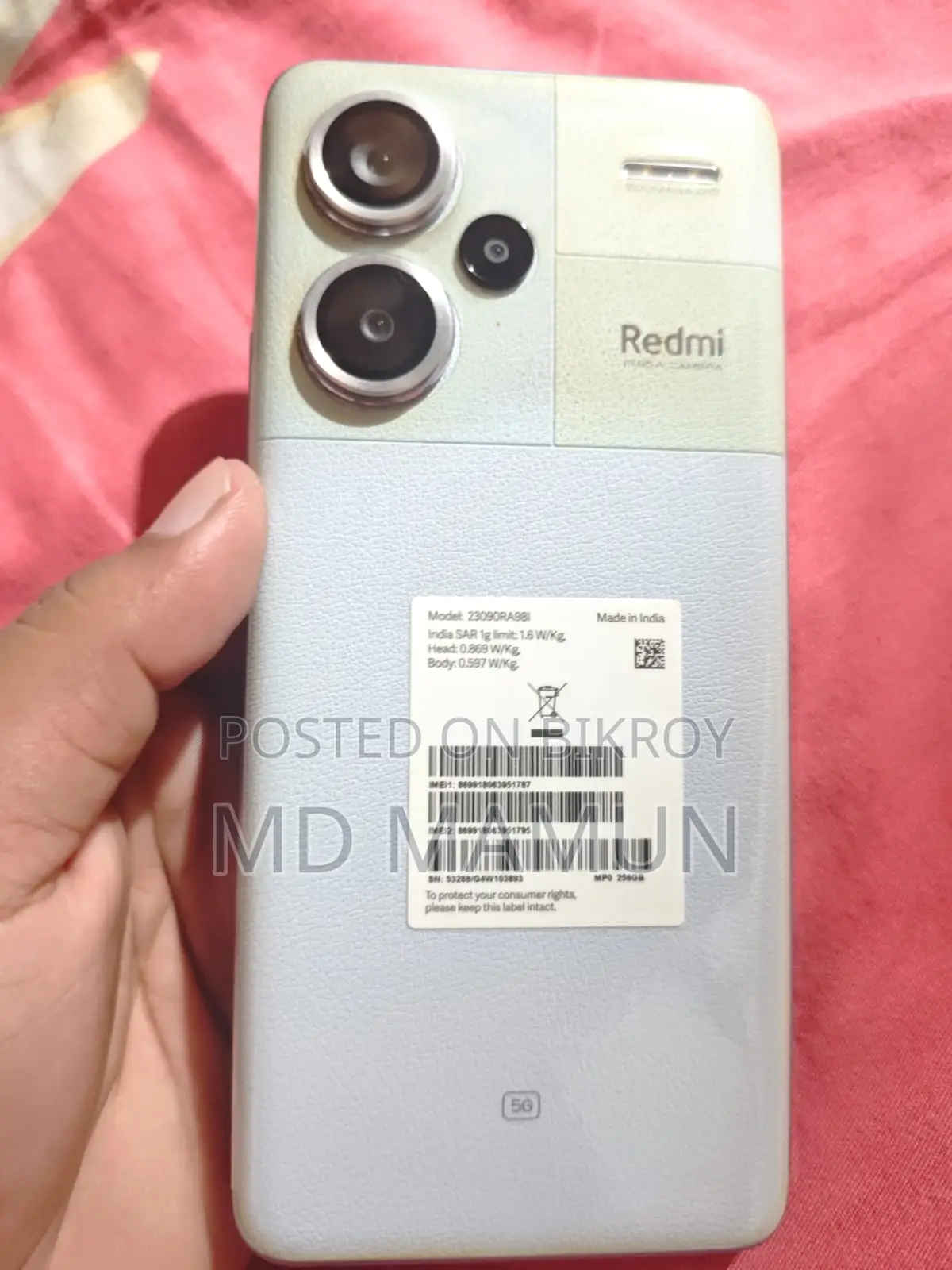 Xiaomi Redmi Note 13 Pro Plus (Used)