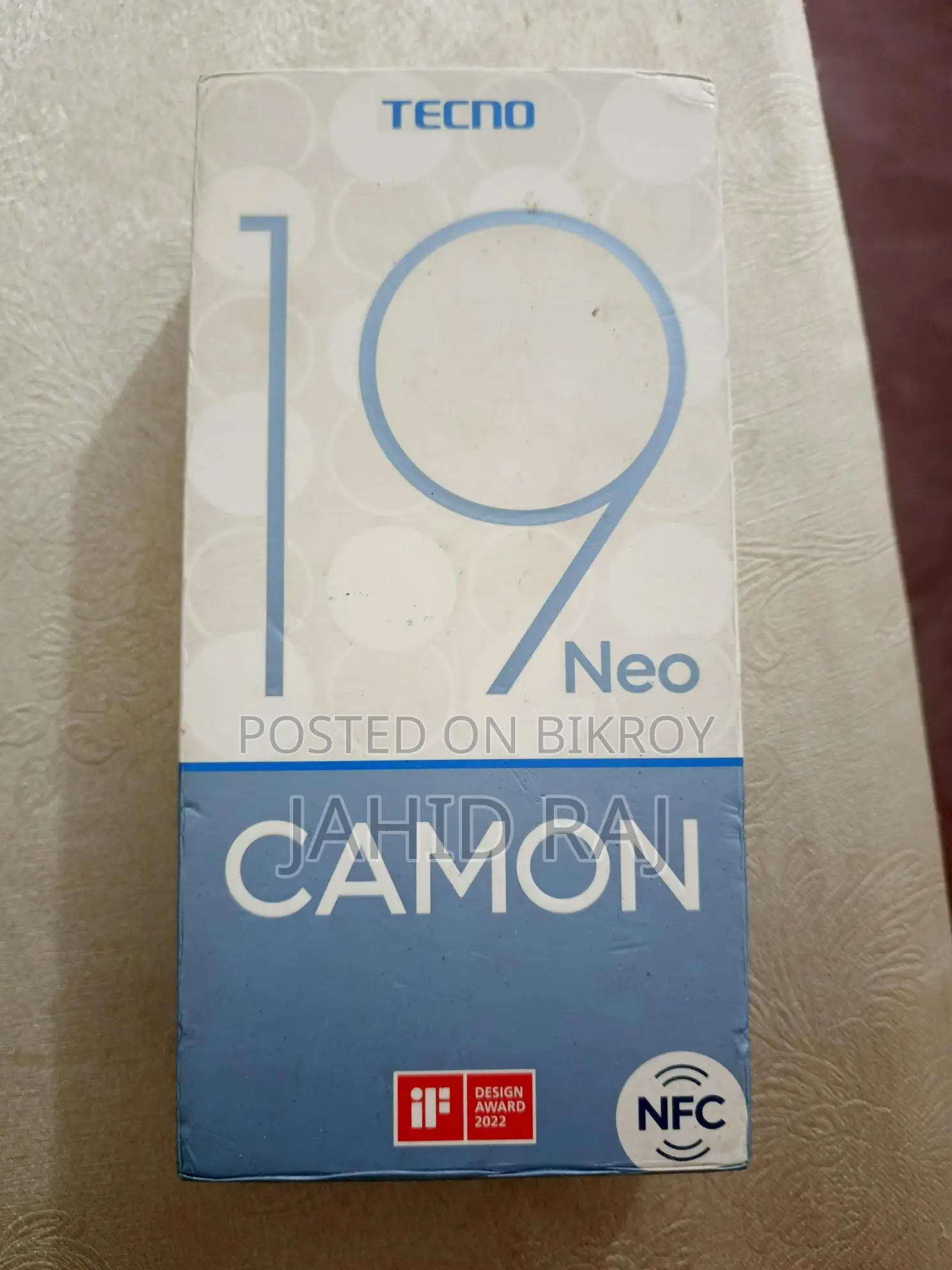 Tecno Camon 19 Neo . (Used)