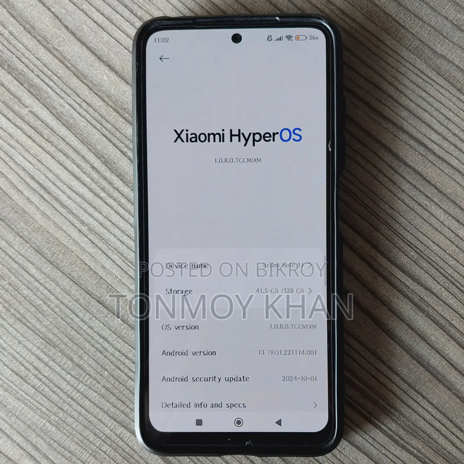 Xiaomi Redmi Note 11 (ব্যবহৃত)
