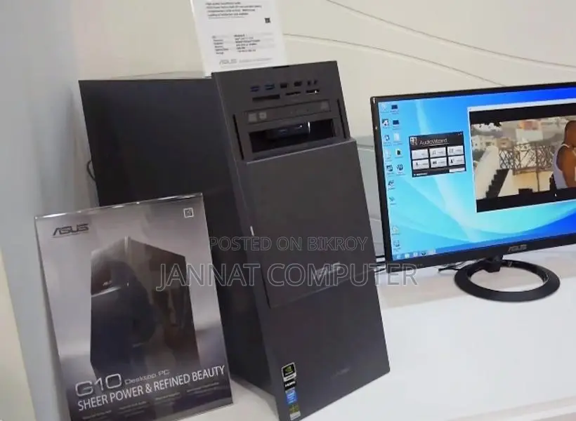 Computer Set Core I3+3rd Gen+RAM 8GB+SSD 128GB+HDD 1000GB+ASUS 19''LED
