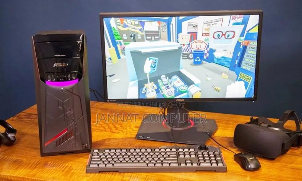 4th Sale Core i7+HDD 1TB+128GB SSD +RAM4GB +ASUS 22''IPS LED