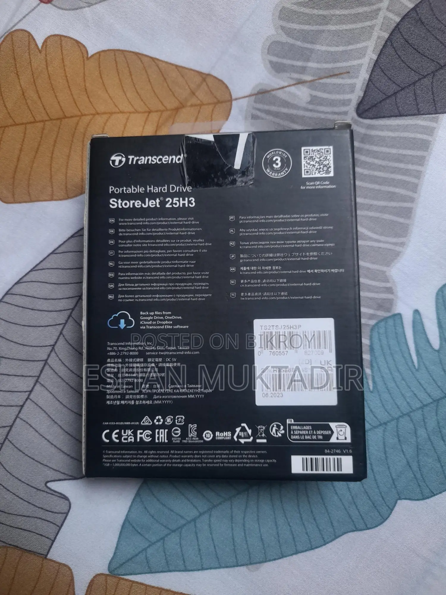 Transcend Storejet 25h3 2tb