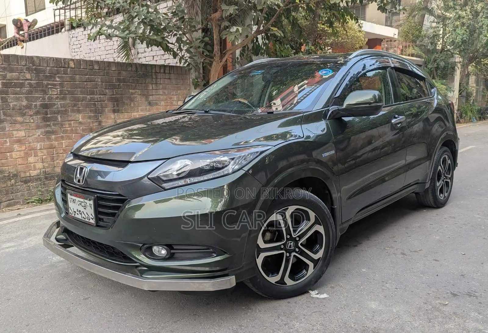 Honda Vezel 2015 Green