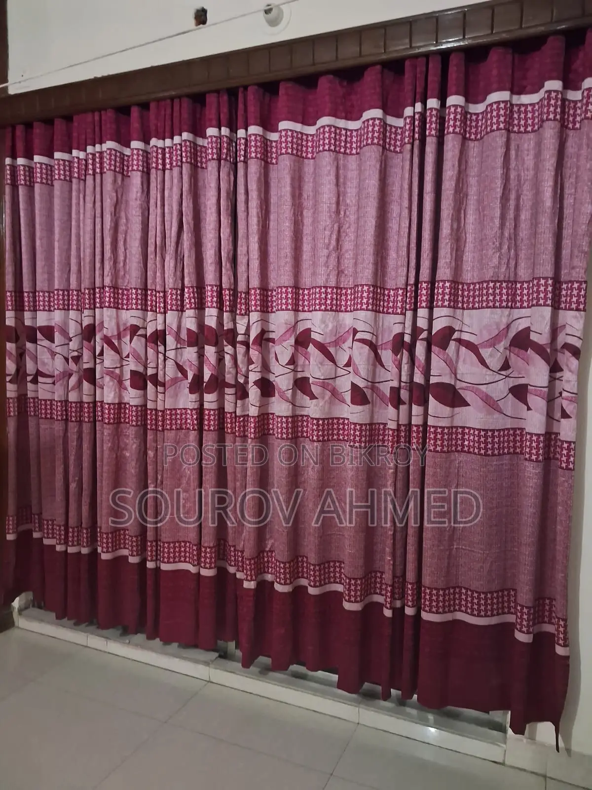 7 Pieces of Stylish and Premium Quality Curtains