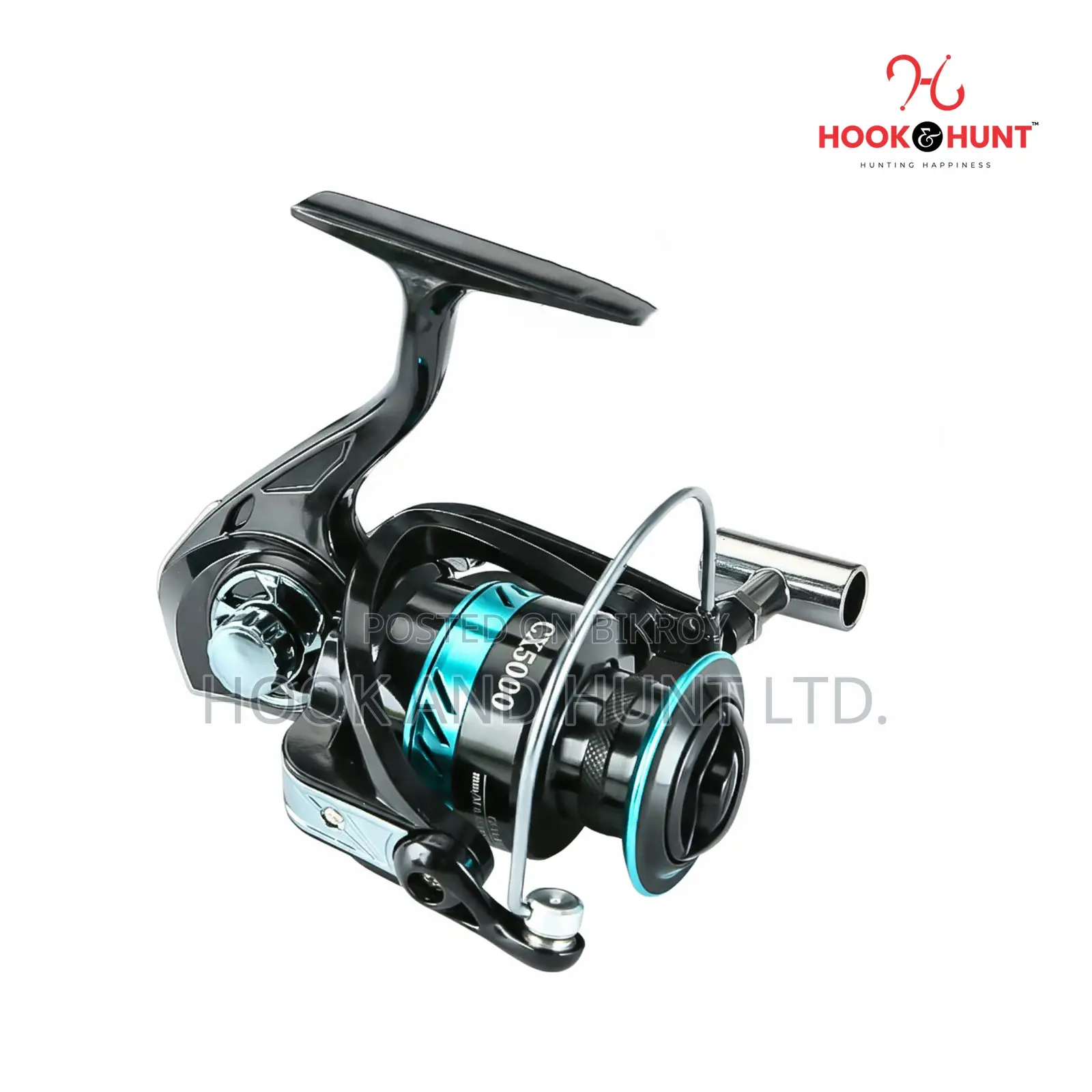 CX Metal Spinning Reel 2000–7000 Long Cast