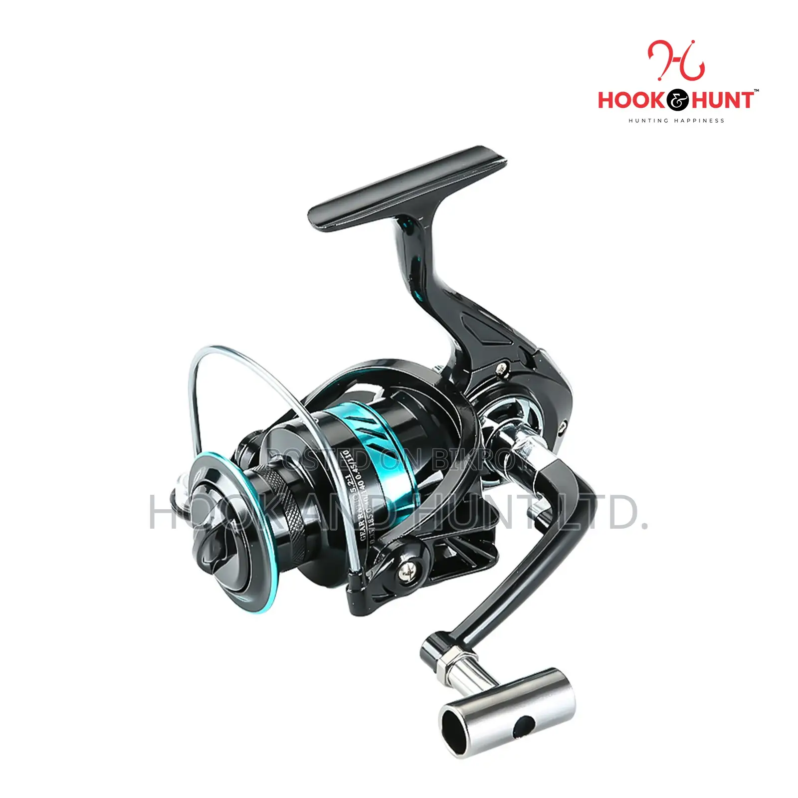 CX Metal Spinning Reel 2000–7000 Long Cast