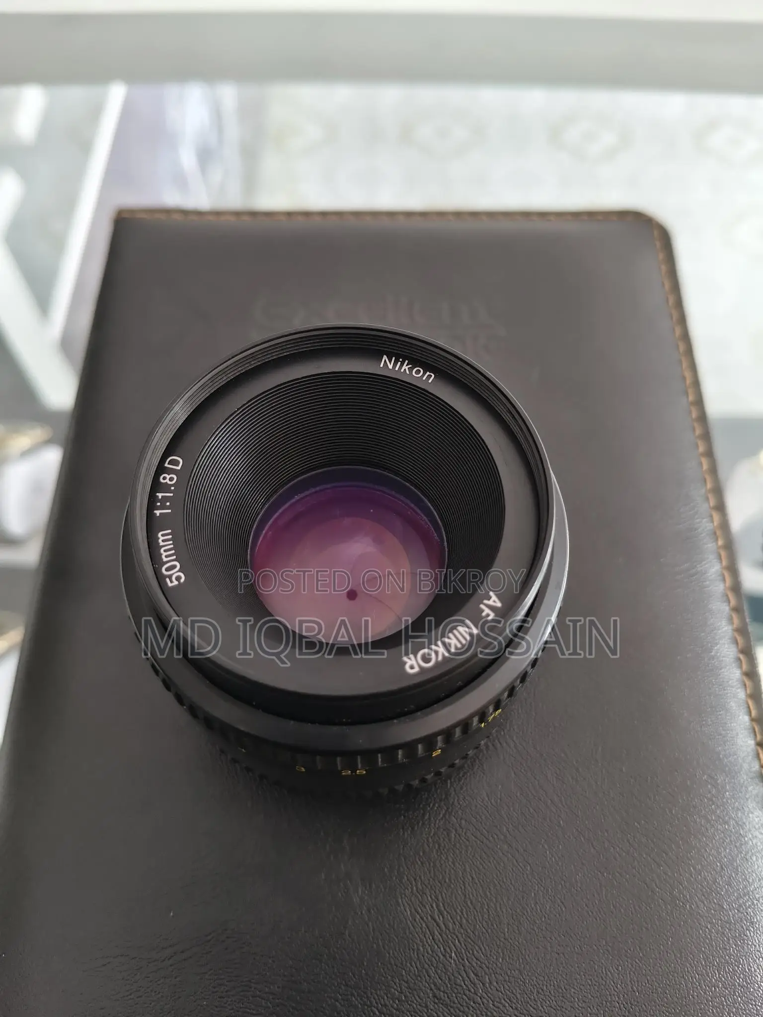 Nikon AF Nikkor 50mm F1.8d Standard Mount Lens