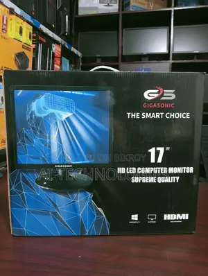 Gigasonic 17inch HD+ Monitor With BOX (HDMI) | Brand New Condition