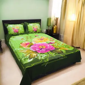 Premium Cotton Bedsheet-নতুন কালেকশন