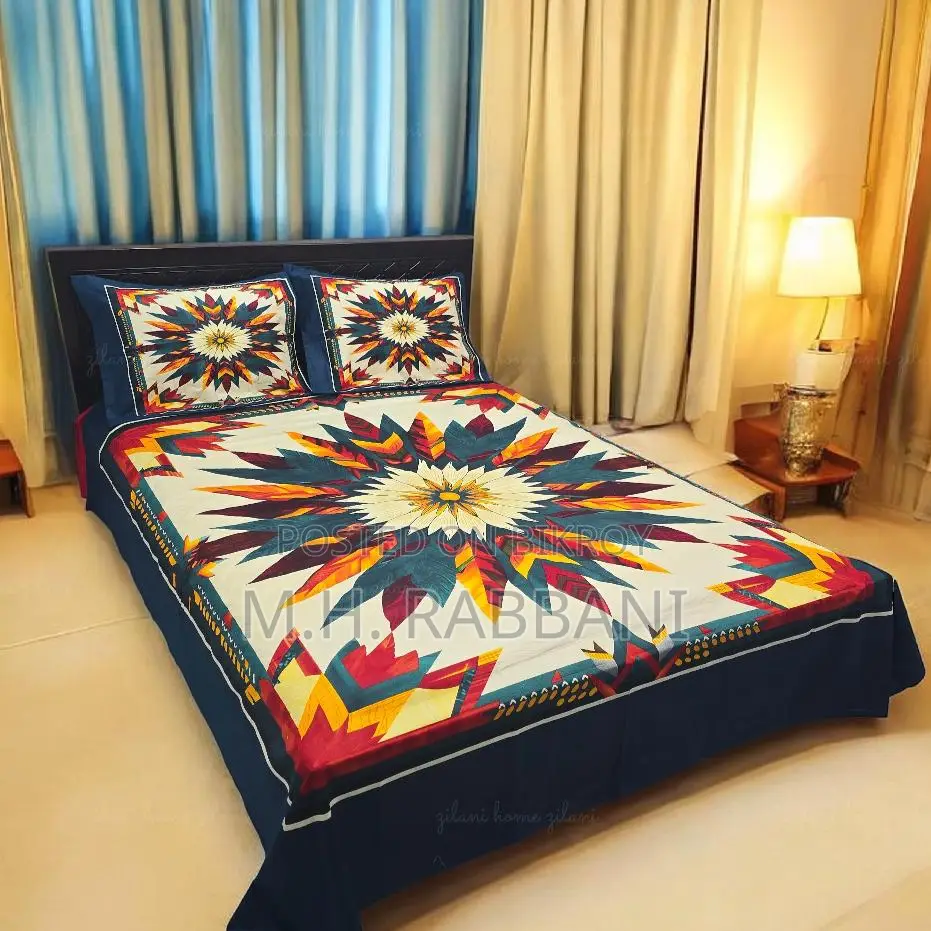 Premium Cotton Bedsheet - New Collection
