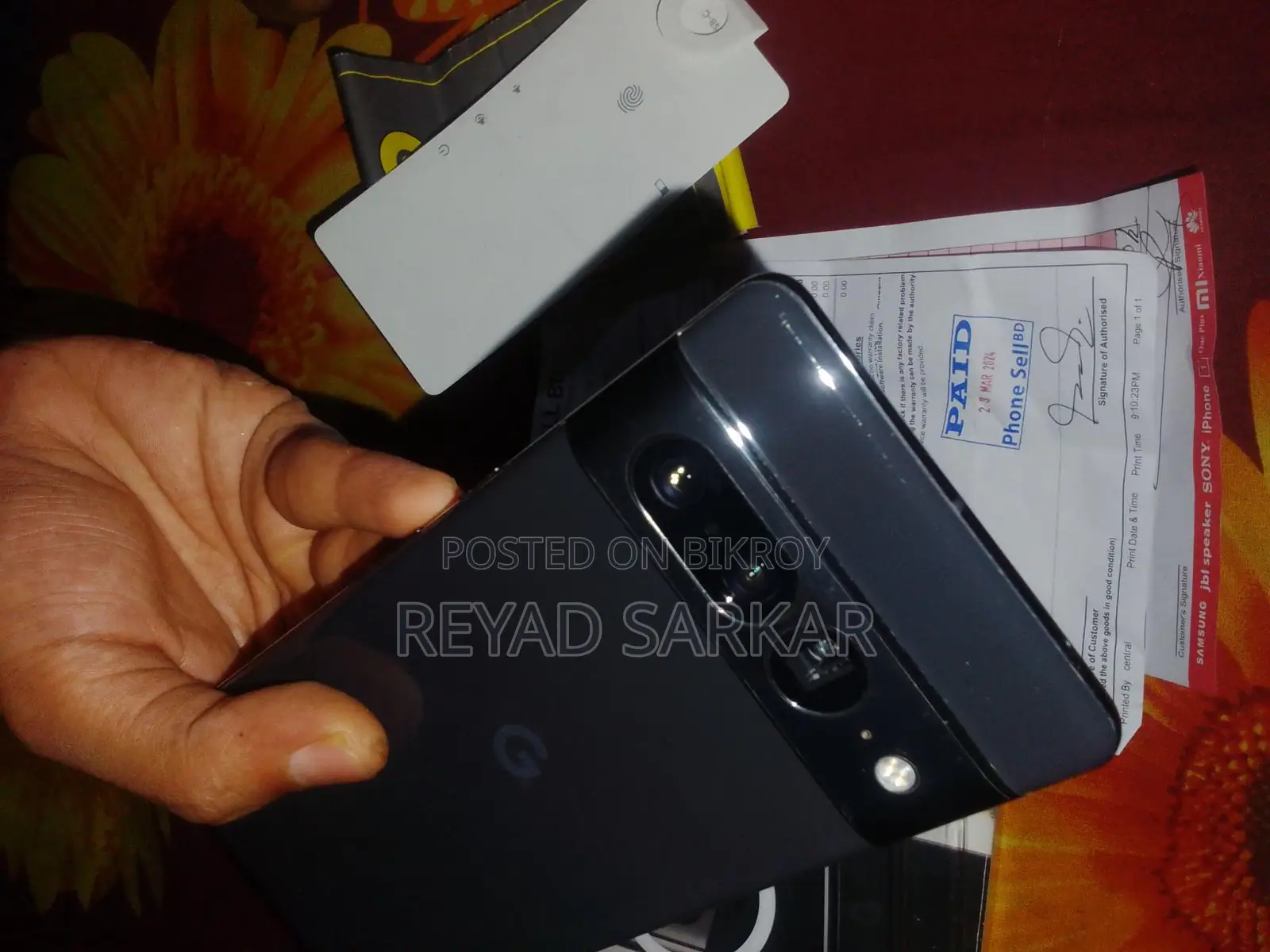Google Pixel 7 Pro ২০২৩ (Used)