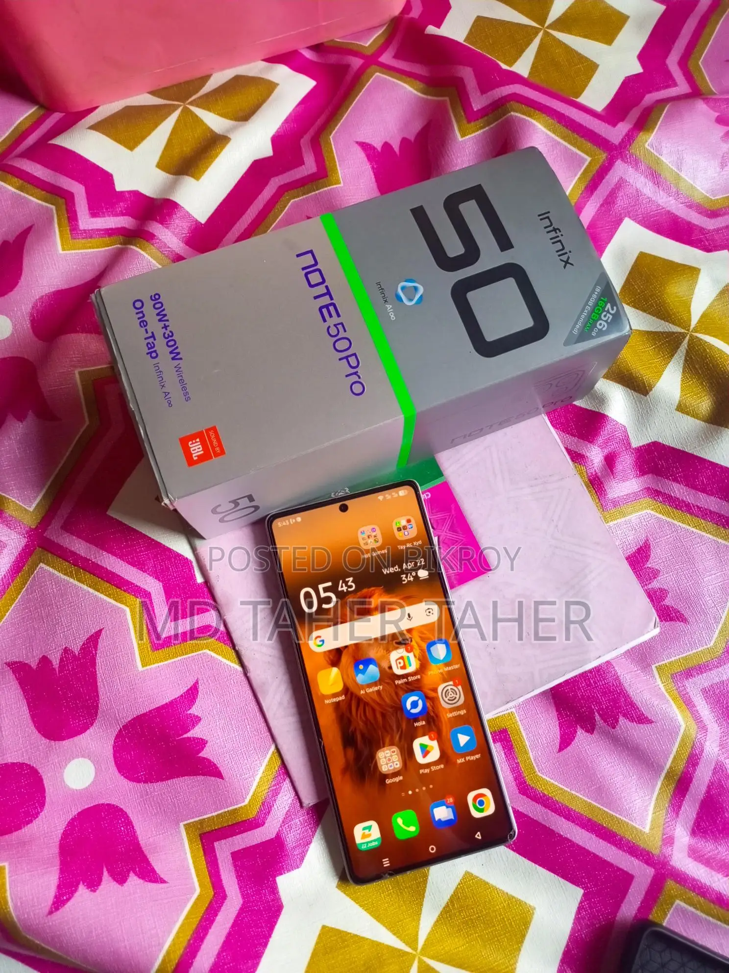 Infinix Note 50 Pro (Used)