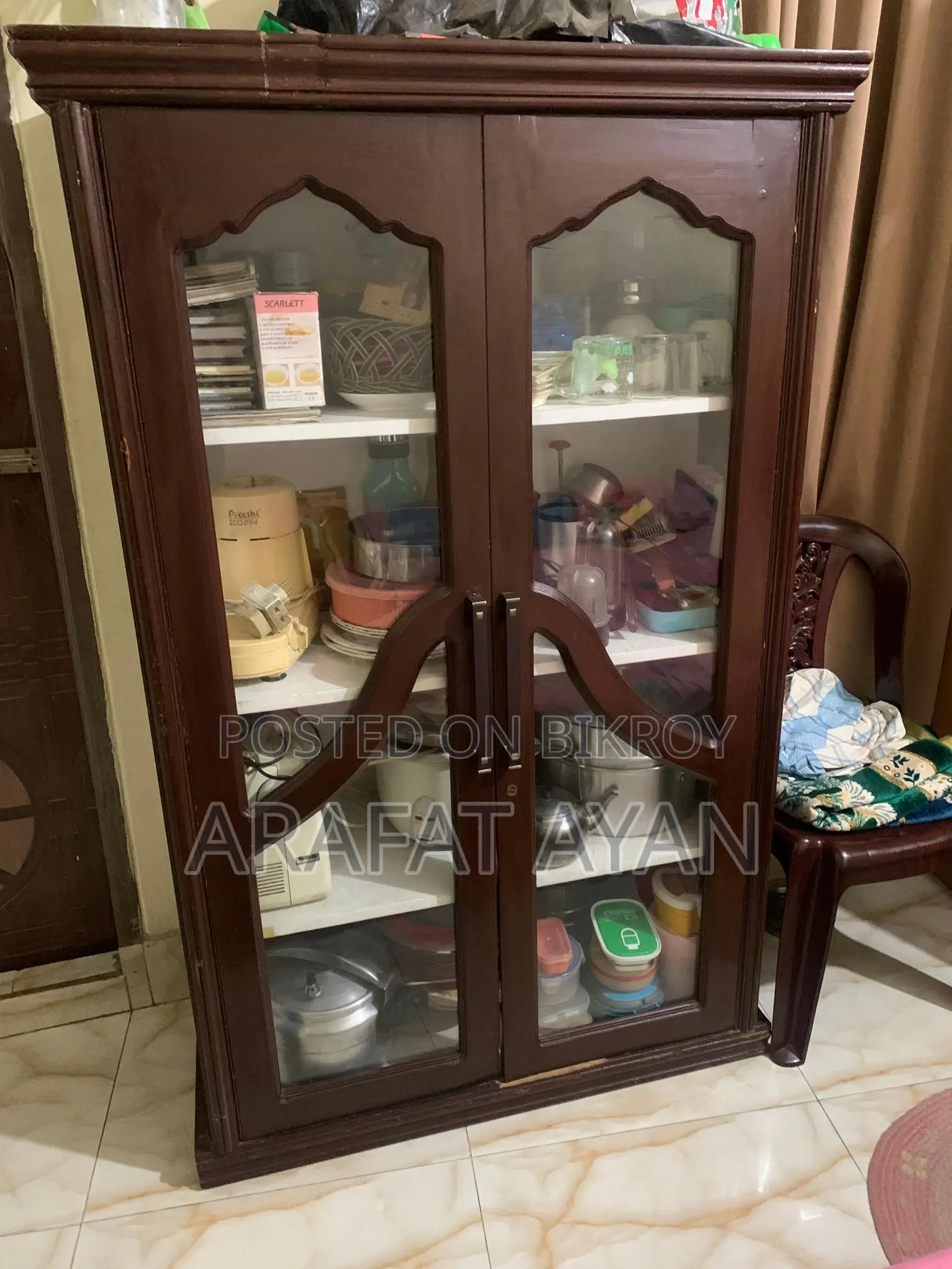 Strong Asian Showcase Cabinet