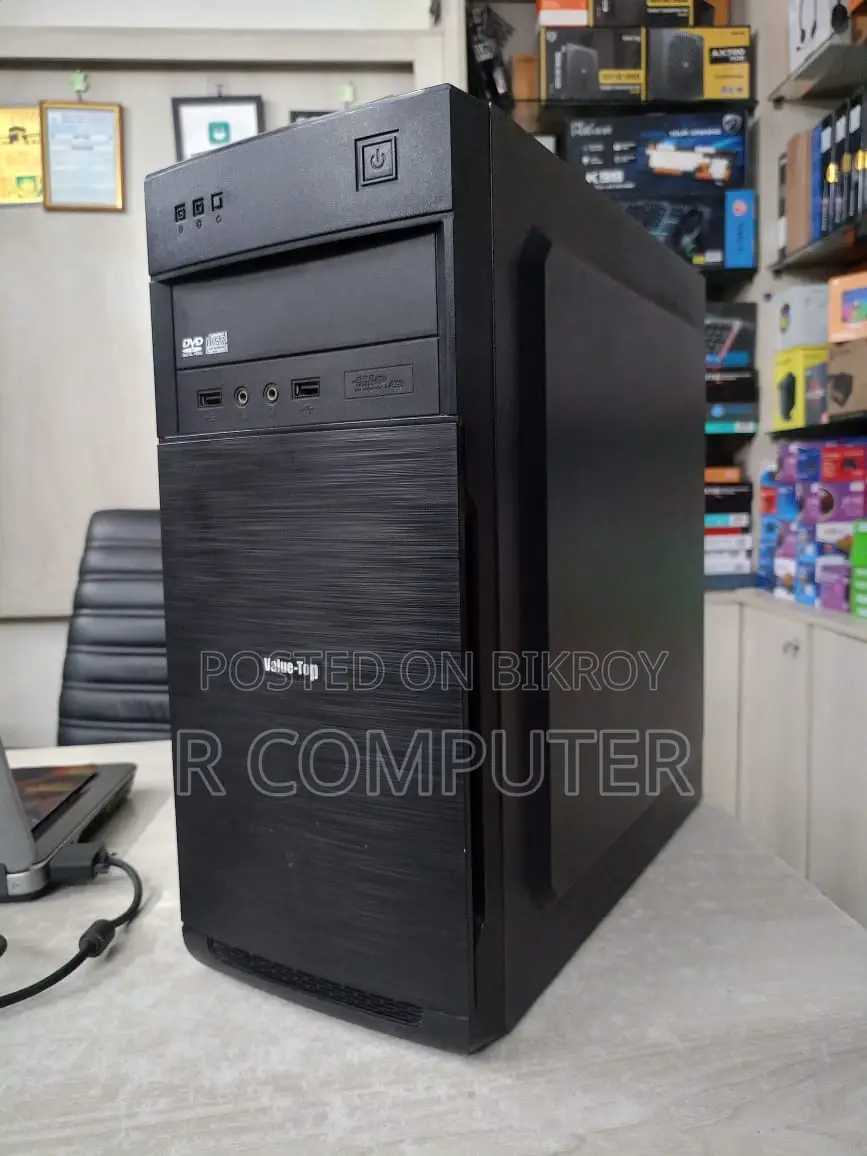 Desktop PC Intel Core i3 (8th Gen)-M.2 SSD 256GB+Ram 4GB-Gigabyte-H*310