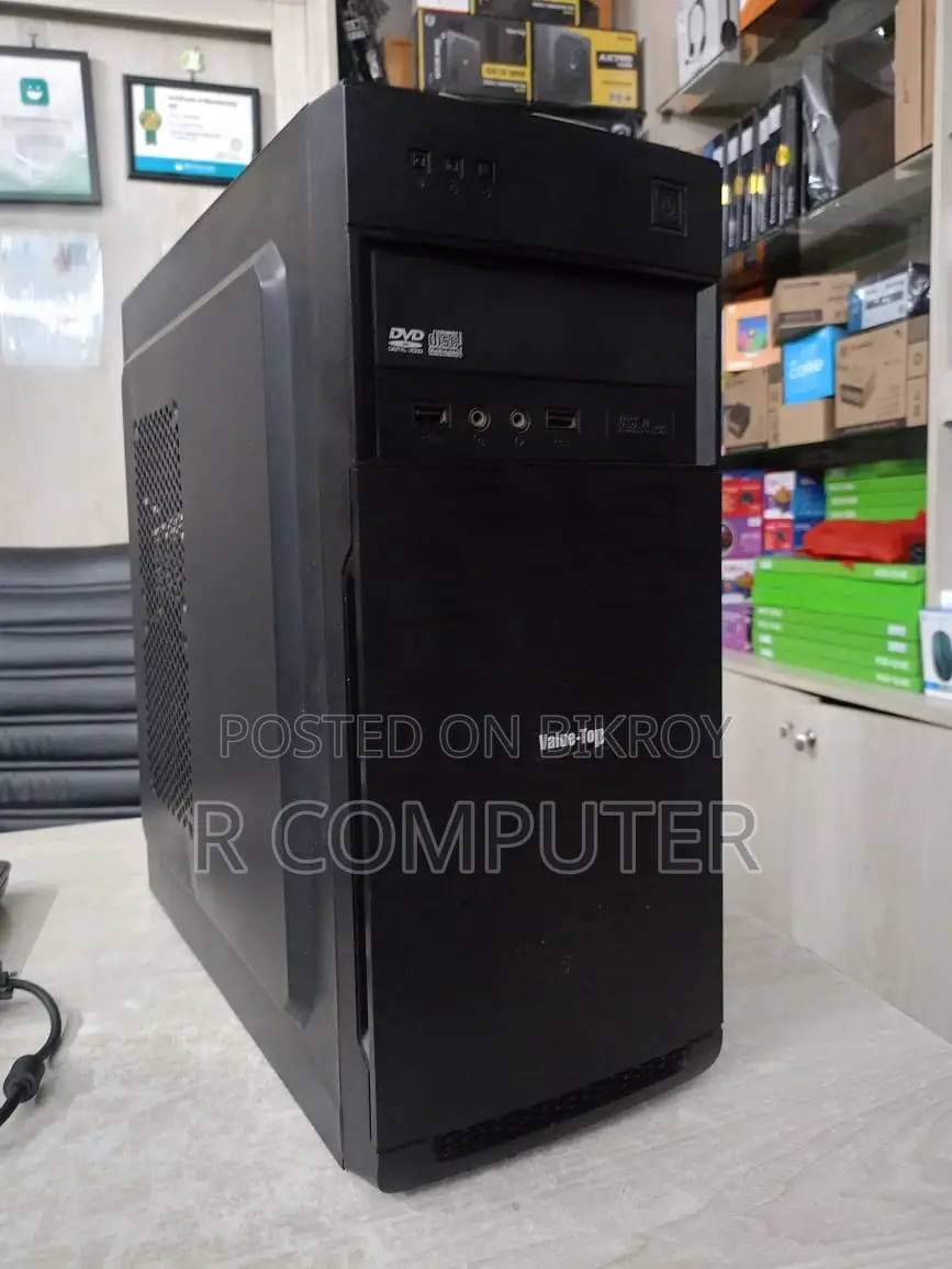 Desktop PC Intel Core i3 (8th Gen)-M.2 SSD 256GB+Ram 4GB-Gigabyte-H*310