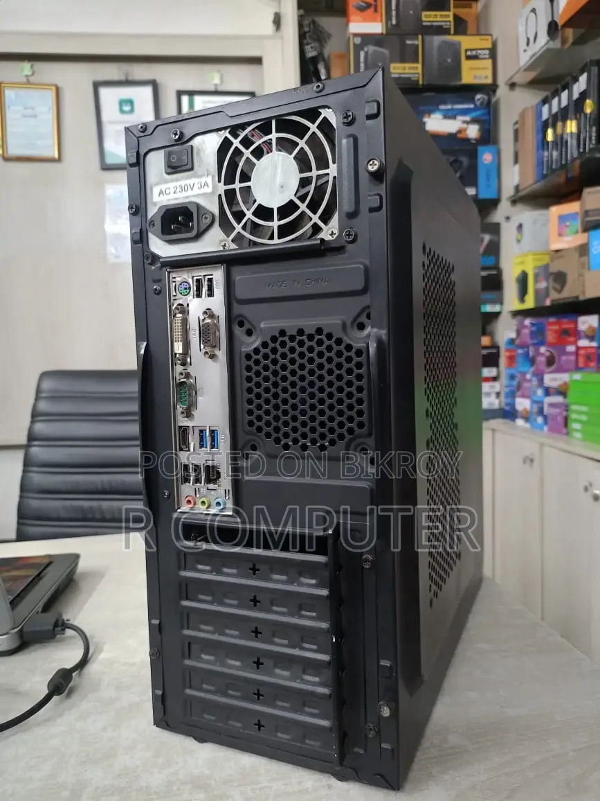 Desktop PC Intel Core i3 (8th Gen)-M.2 SSD 256GB+Ram 4GB-Gigabyte-H*310