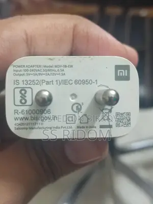 Original Redmi Note 10 Lite Phone 18w Charger with Type C Cable