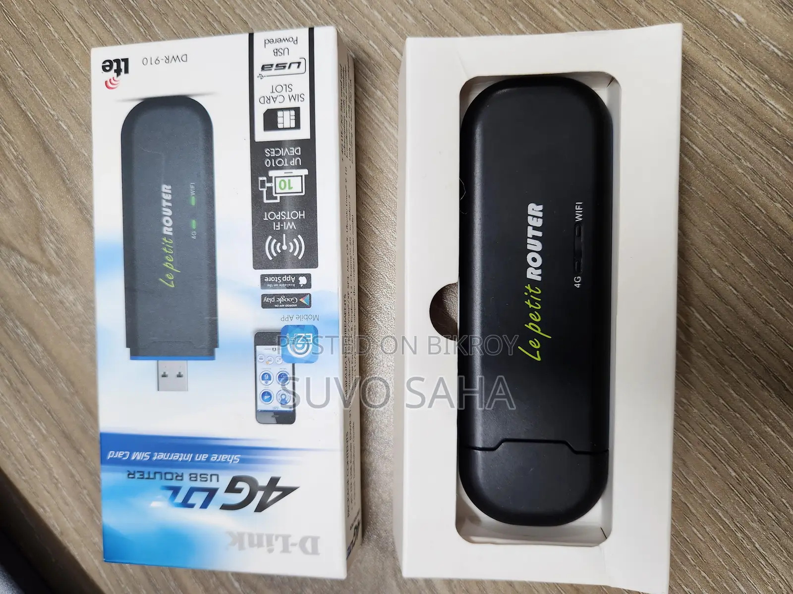 D-Link DWR-910 4G LTE Wireless USB Router with Modem