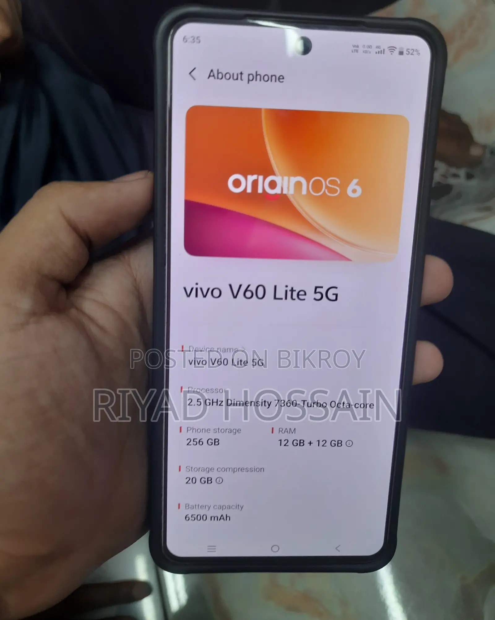 Vivo V60 Lite (5G) (Used)