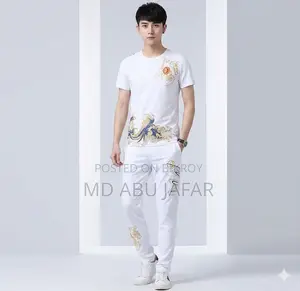 Trendy Mash T-shirt Trouser Combo