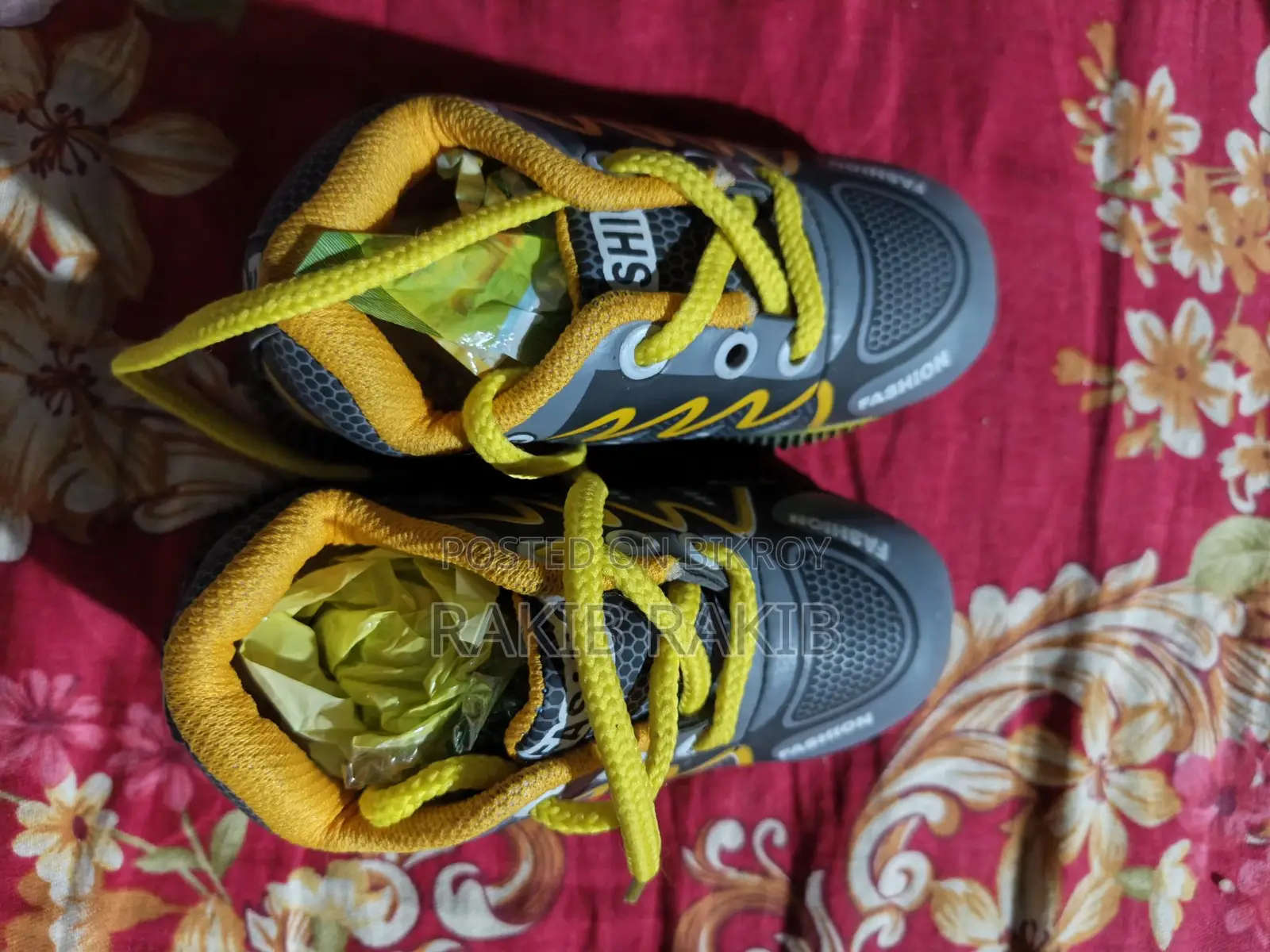 Shoes for kids and adults, only 50 Taka per pair.