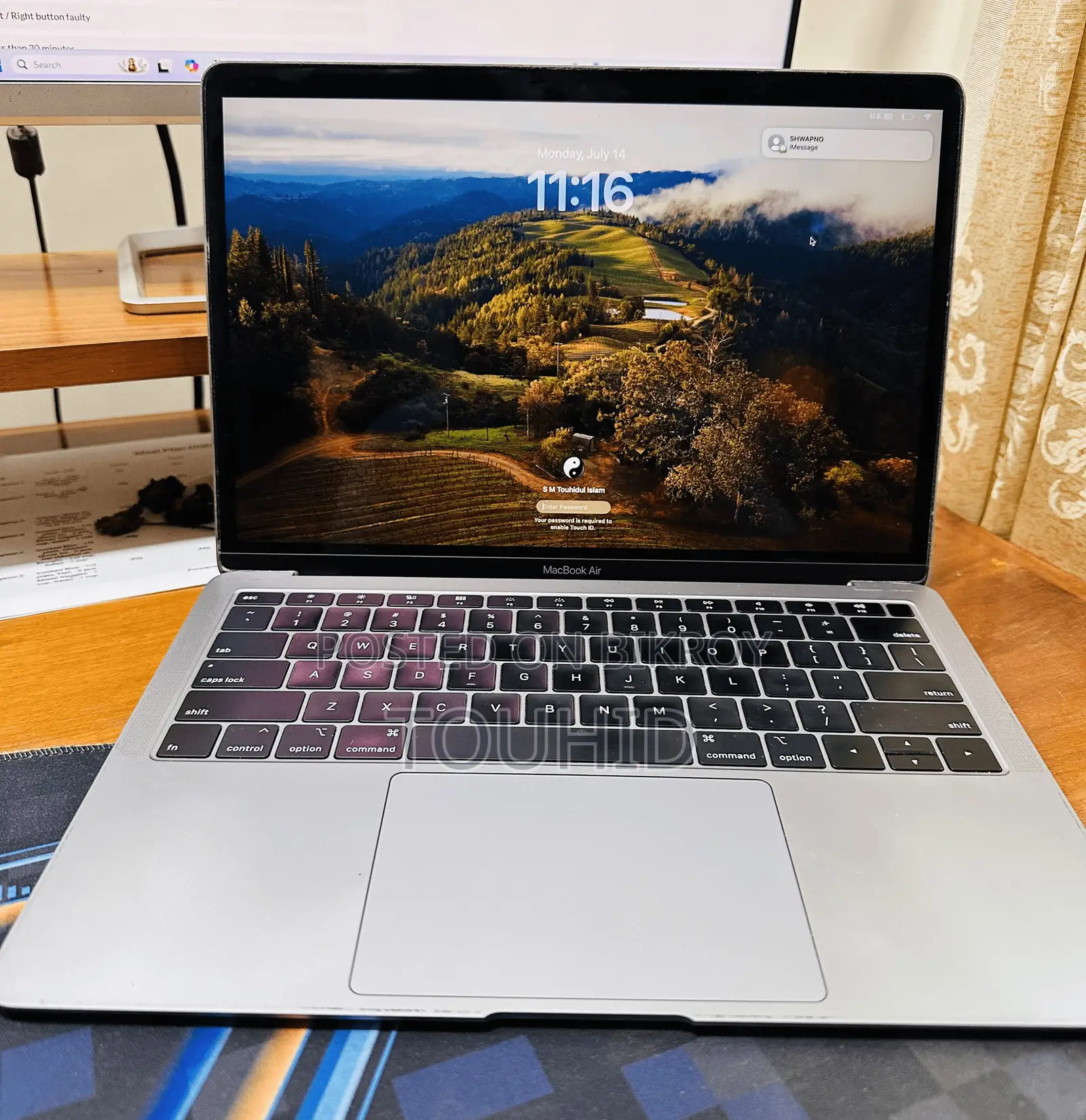 Macbook Air 256gb 2018