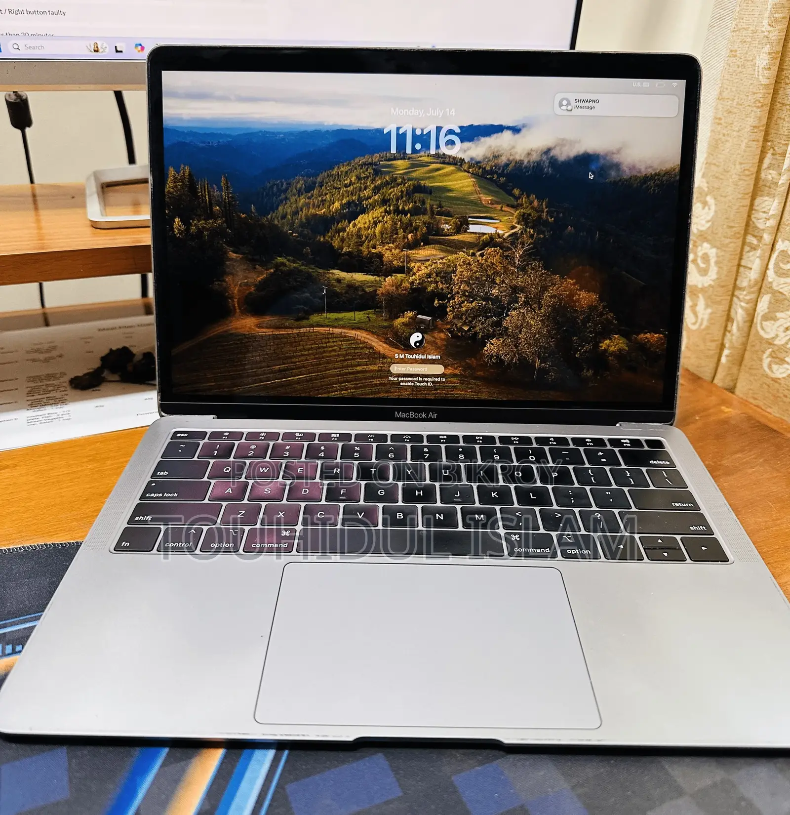 Macbook Air 256gb 2018