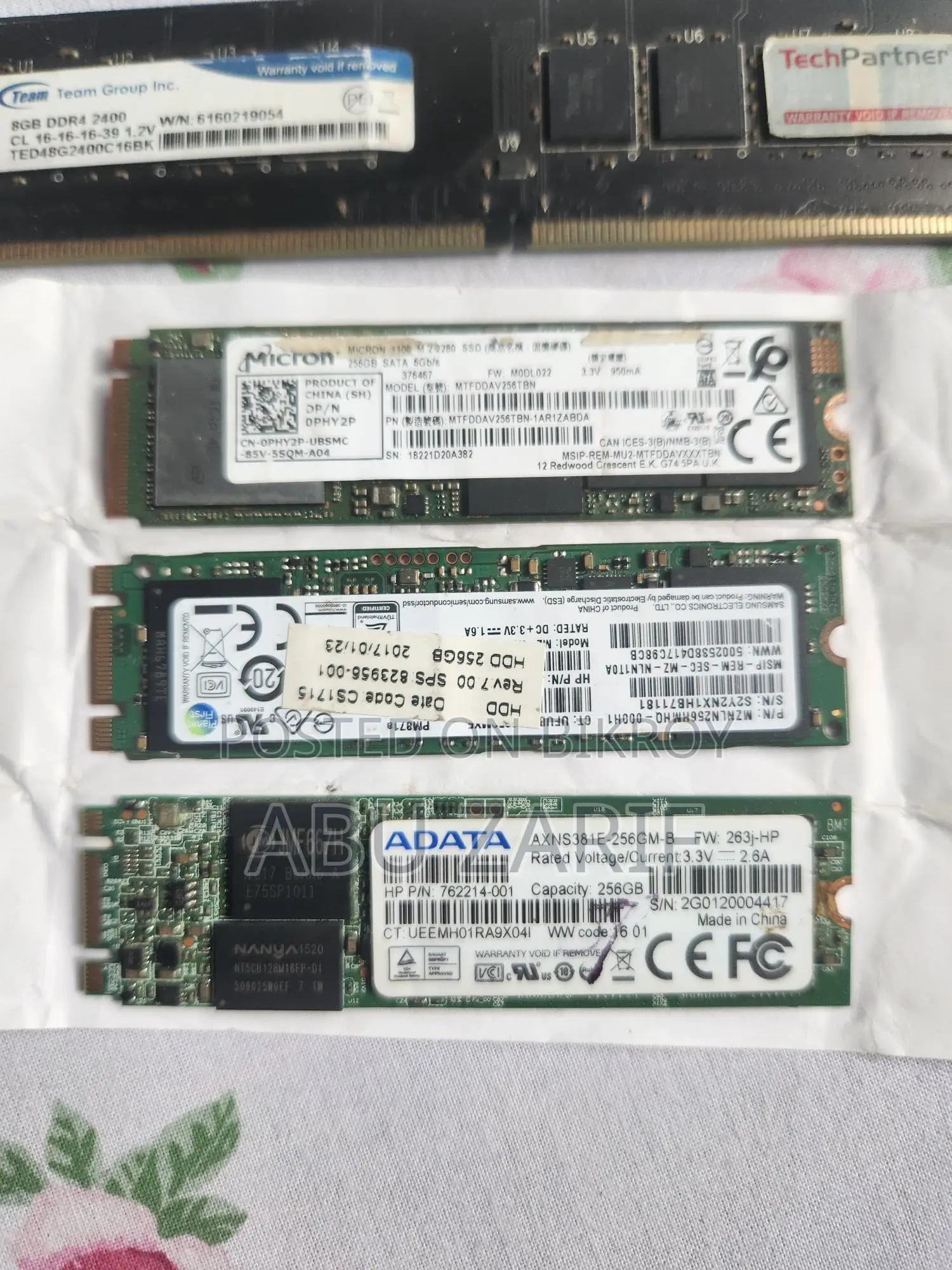 Sata & M.2 SSD