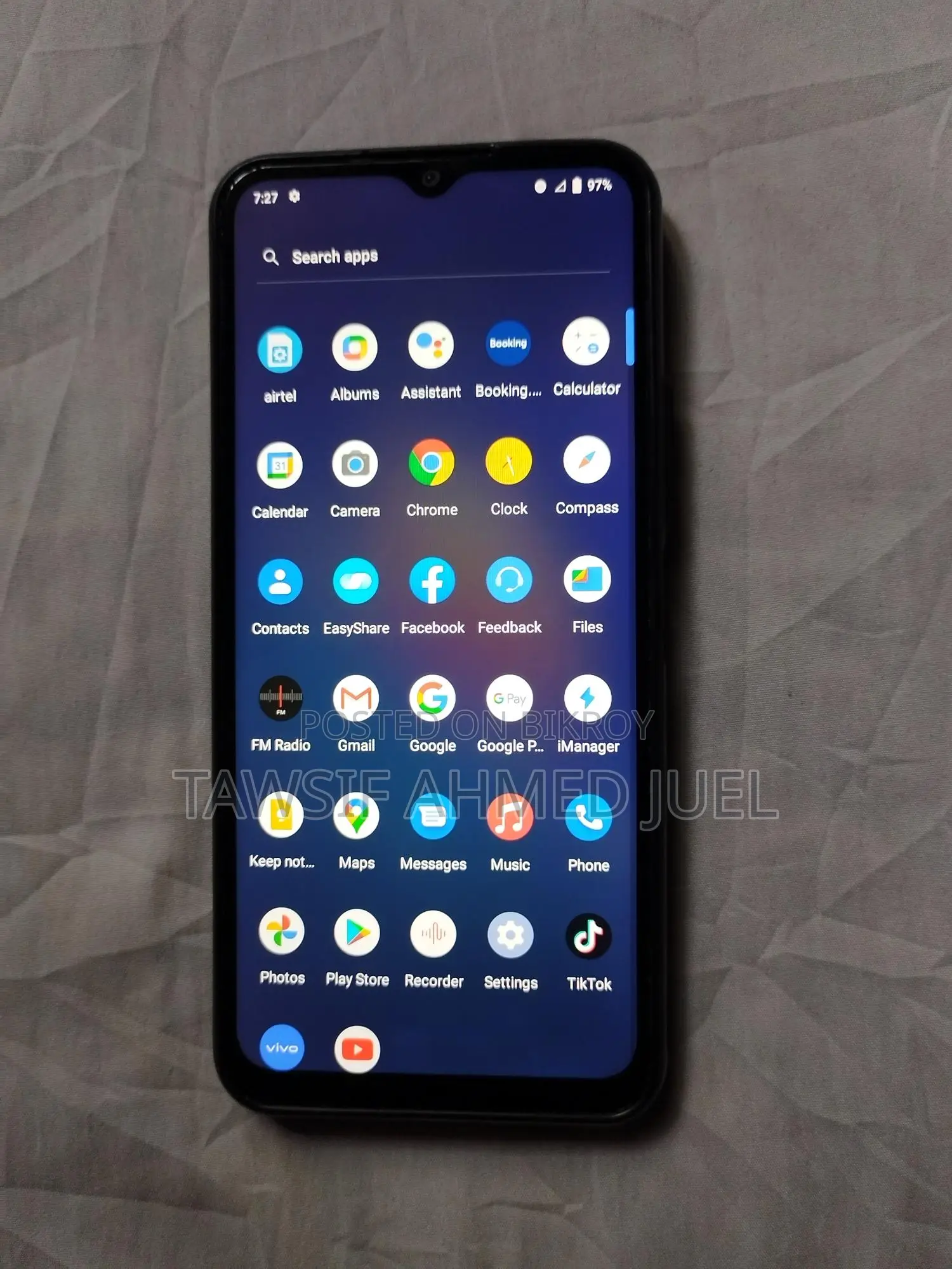Vivo Y12a 3/32 (Used)