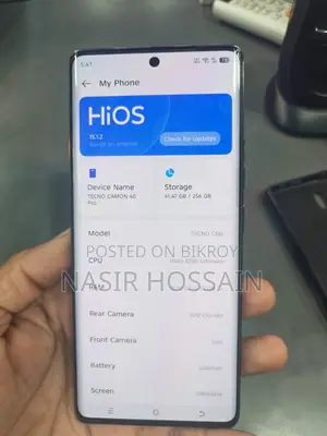 Tecno Camon 40 Pro (Used)