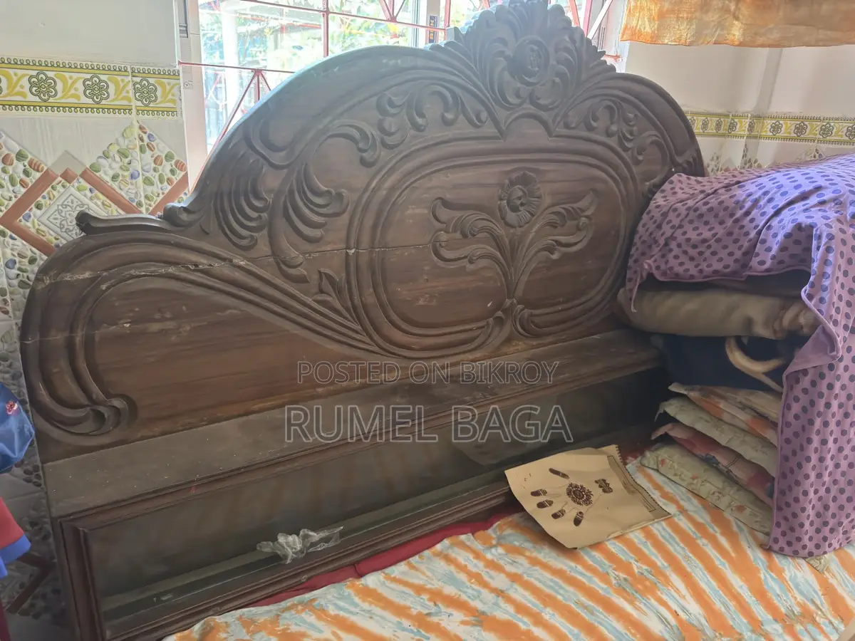 Pure Wooden Bed