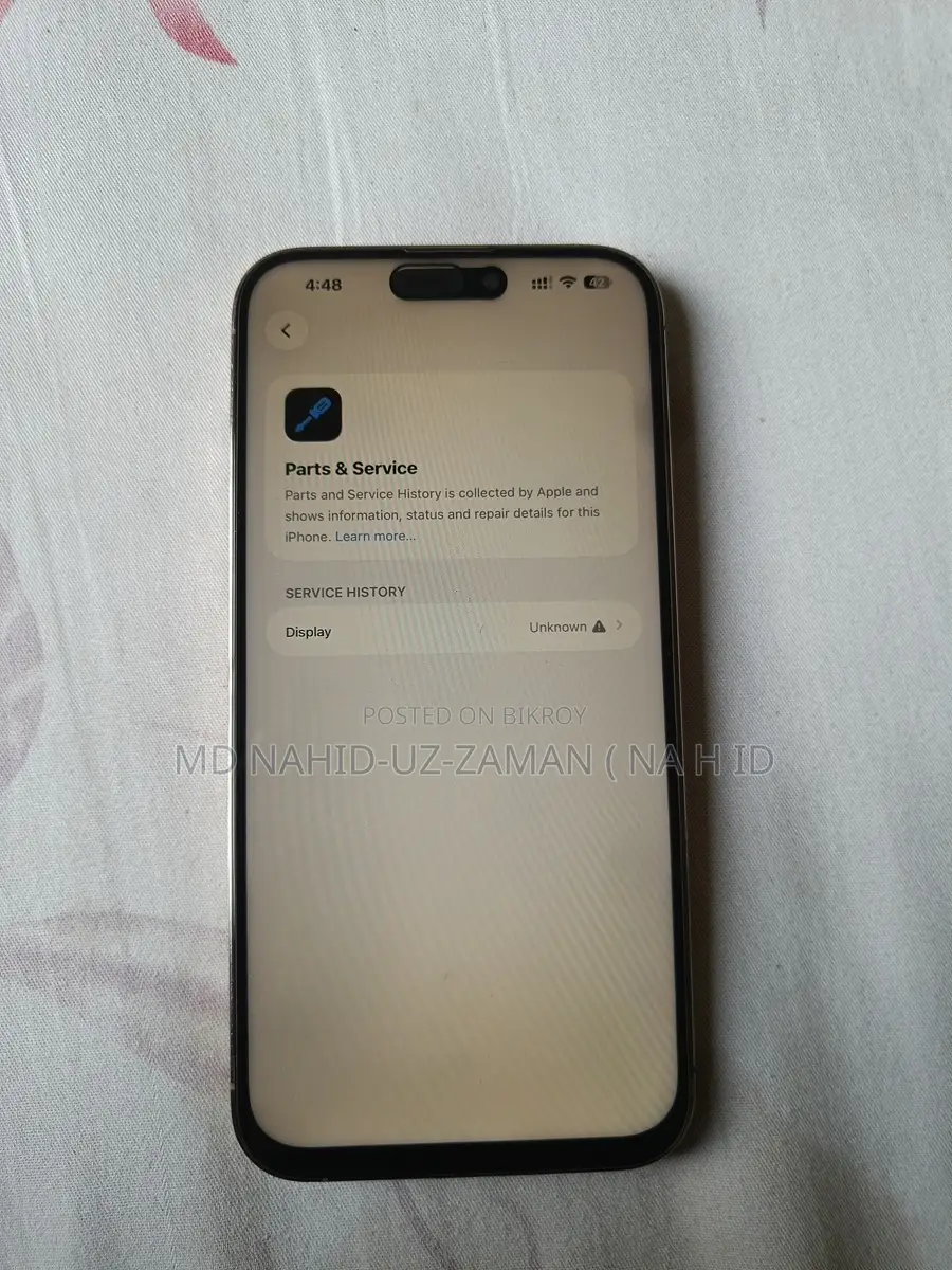 Apple iPhone 14 Pro Max only display changed (Used)