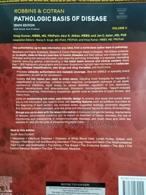 Robbins & Cotran Pathological Basis Of Disease, 10th Edition