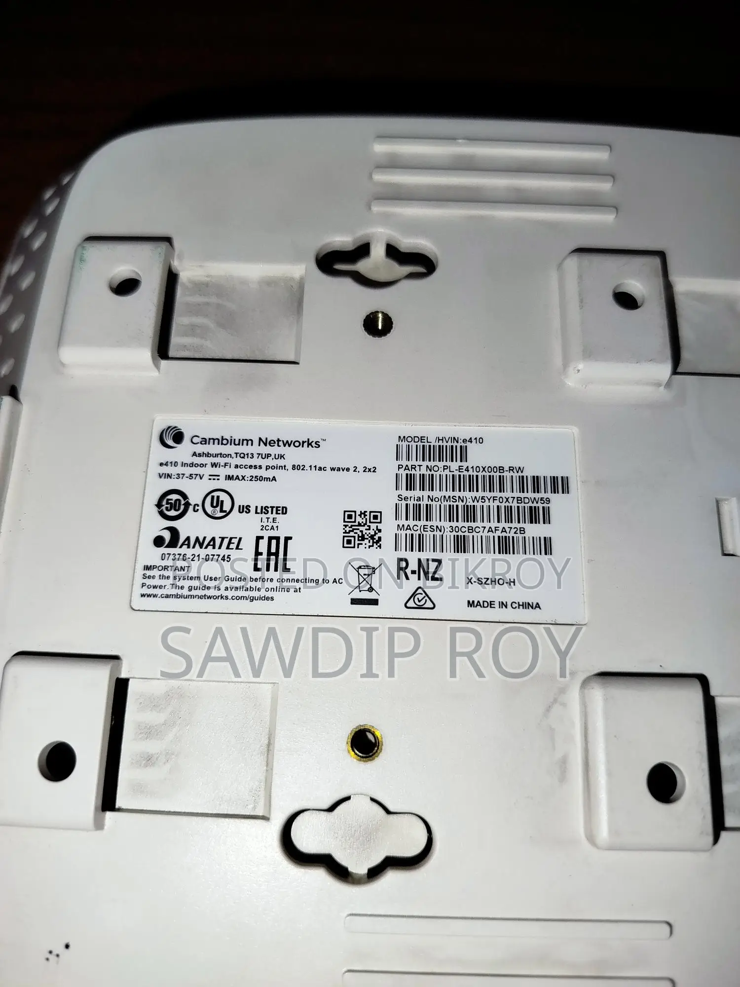 Cambium E410 Indoor Enterprise Access Point