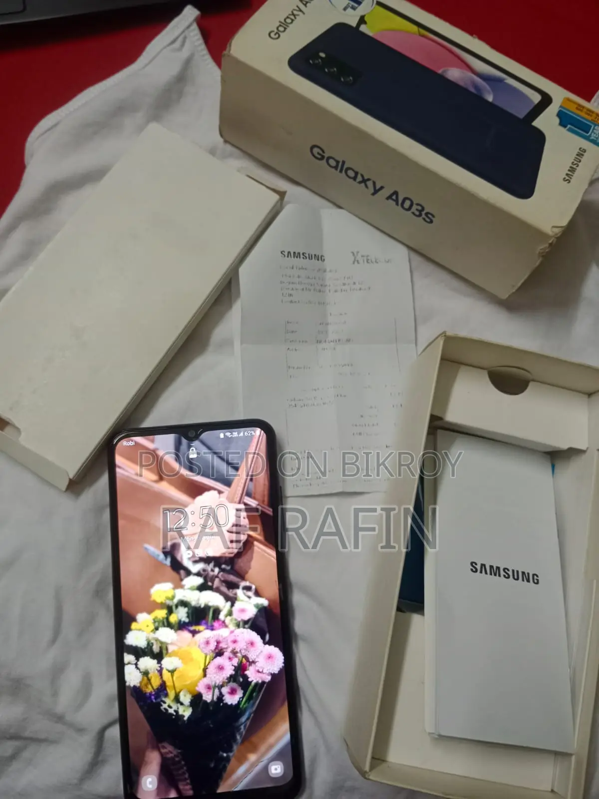 Samsung Galaxy A03S Colour: Blue (Used)