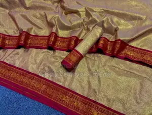 #ঈদ_অফারে ইন্ডিয়ান ইন্সপায়ার্ড লামা সিল্ক শাড়ি ️️