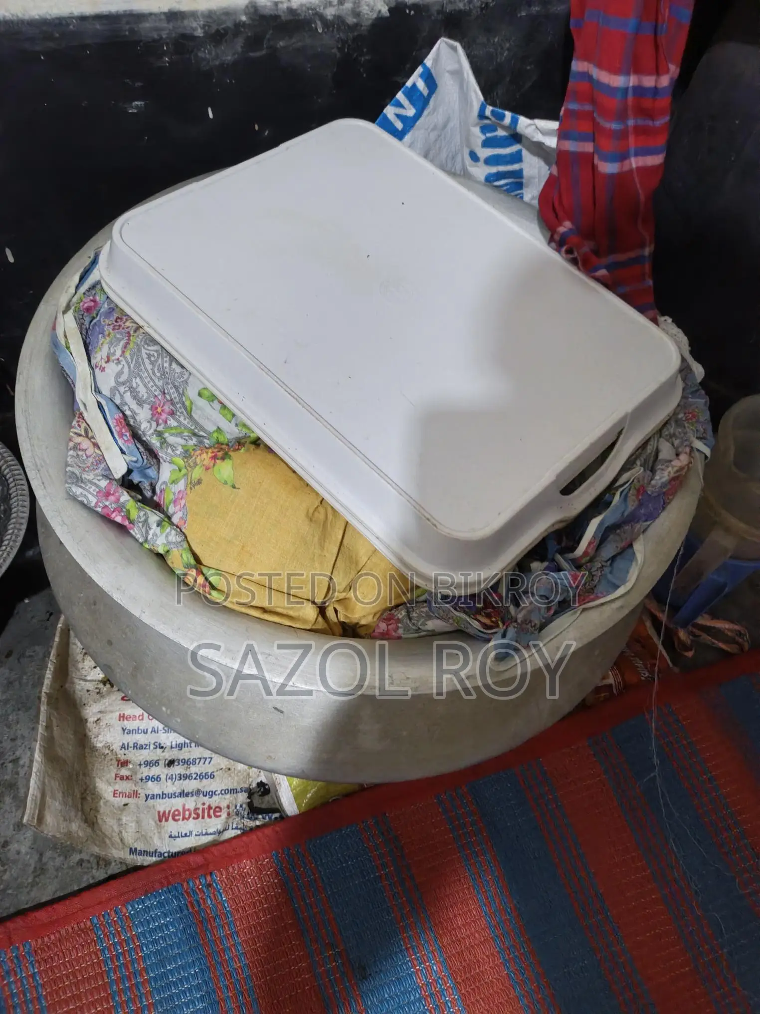 Large Silver Pot for Sale