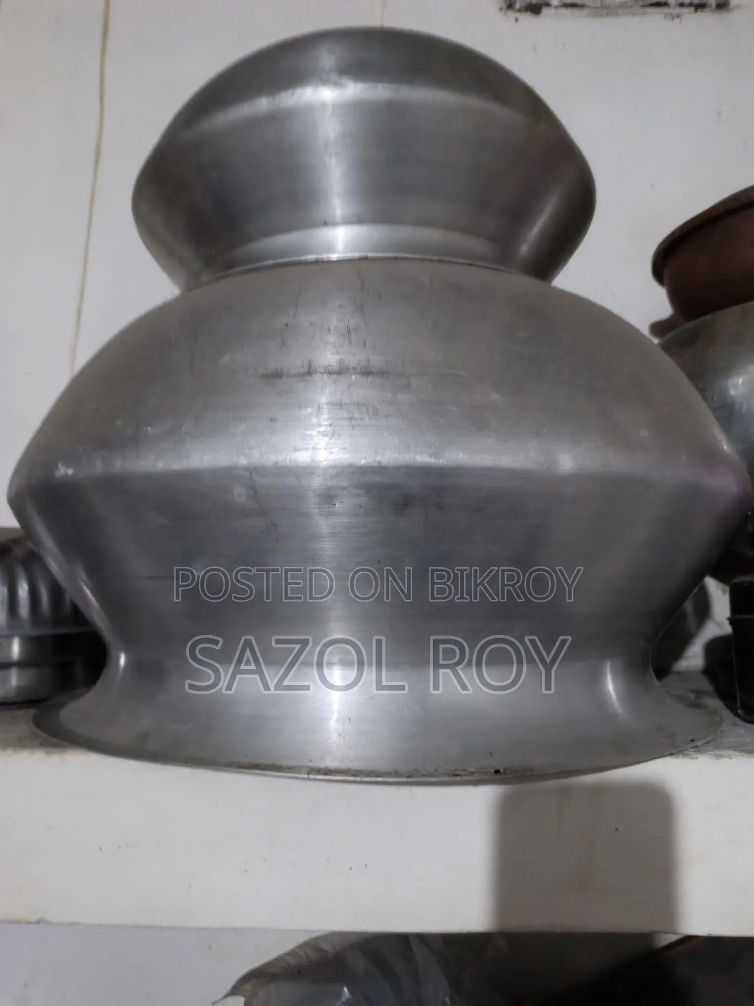 Large Silver Pot for Sale