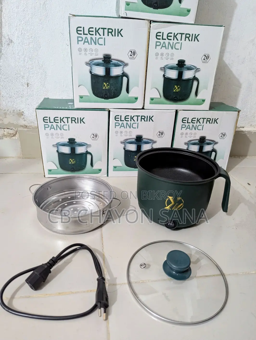 Mini Electric Rice Cooker (Electric Panci 20cm)