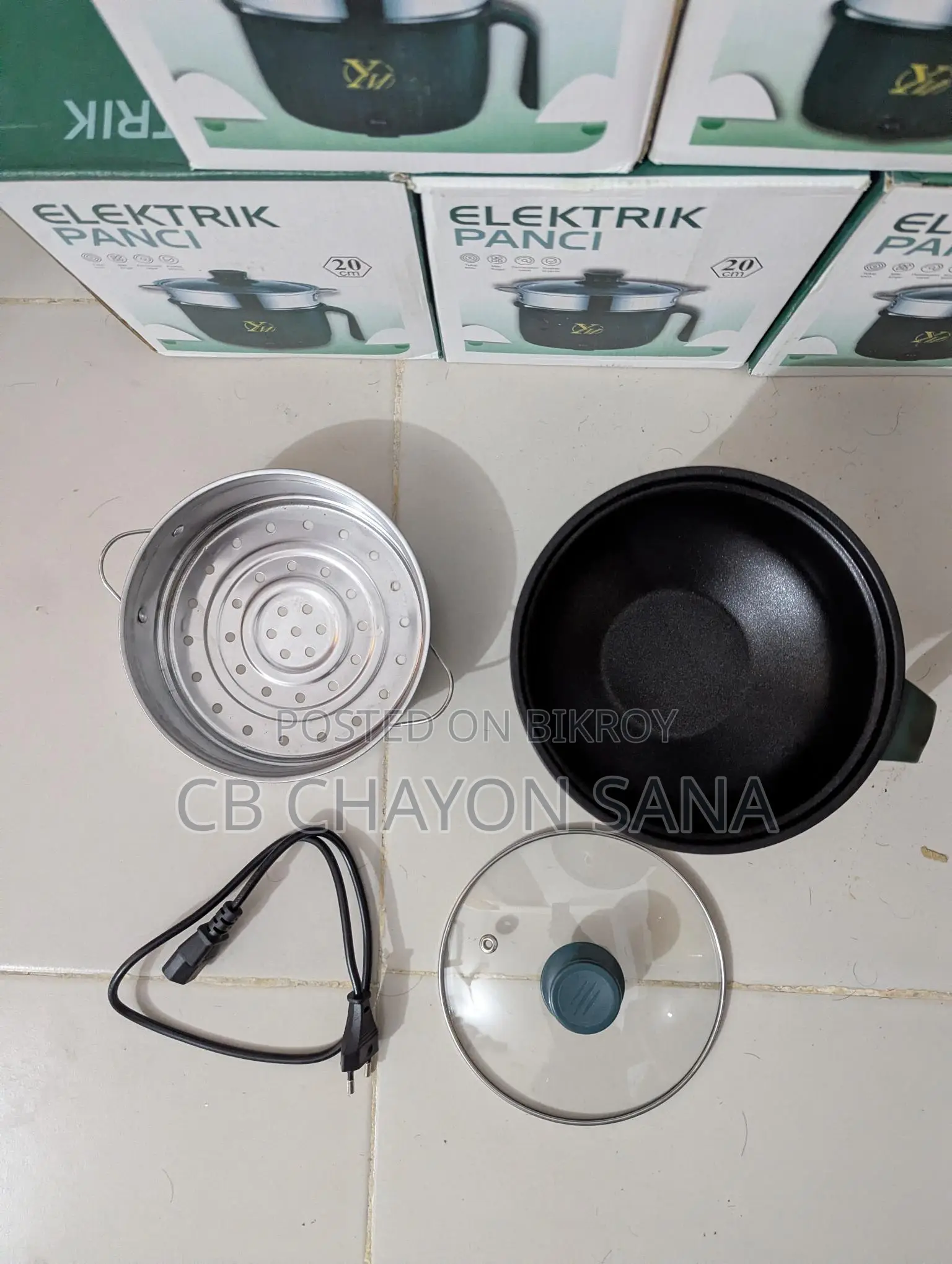 Mini Electric Rice Cooker (Electric Panci 20cm)